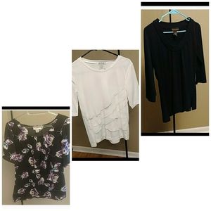 3 Cute women's tops - All Sz Small
